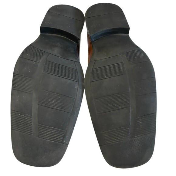 Alfani Adam Men's 12 M  Brown Lace Up Formal Oxford Dress shoes Cap Toe - Picture 10 of 11